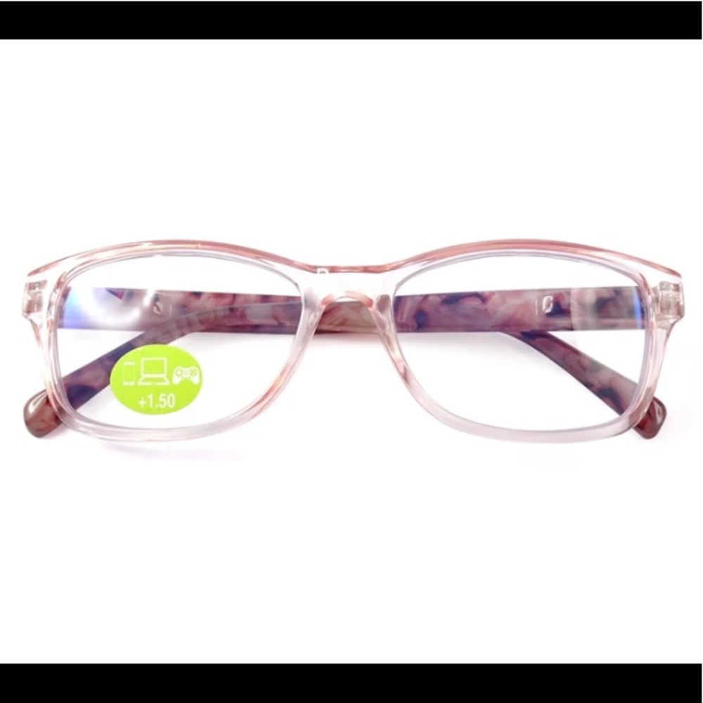 e-specs Rose Demi +0 Blue Light Filtering Glasses